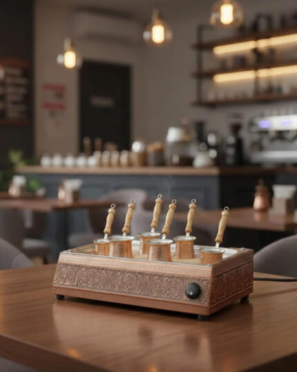 Tek Gözlü Kumda Kahve Makinesi