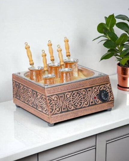 Osmanlı Desenli Kumda Kahve Makinesi